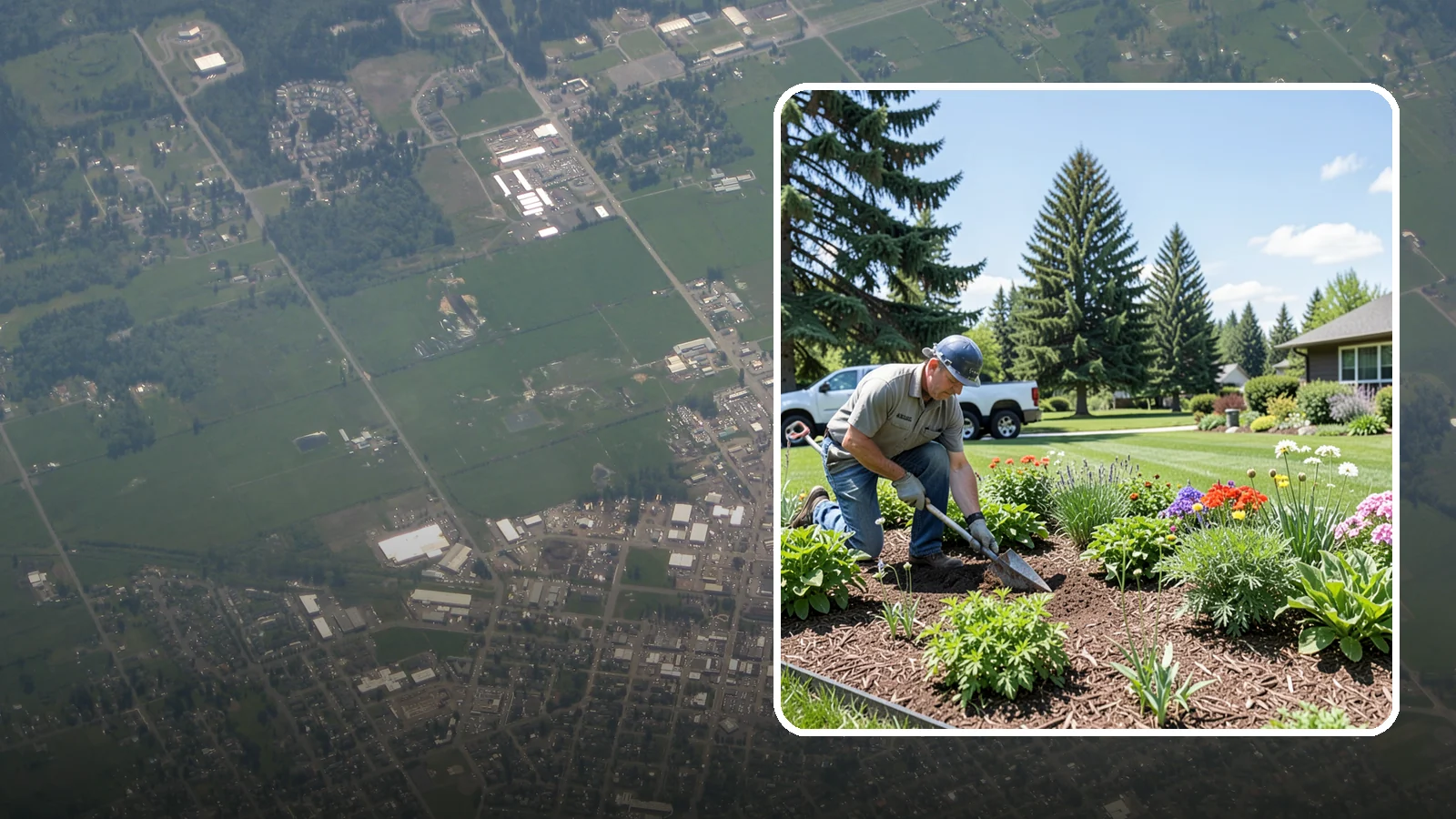 Bed Preparation in Enumclaw, King County, WA - Seasonal bed prep that clears, amends, and readies planting beds for a new round of planting.