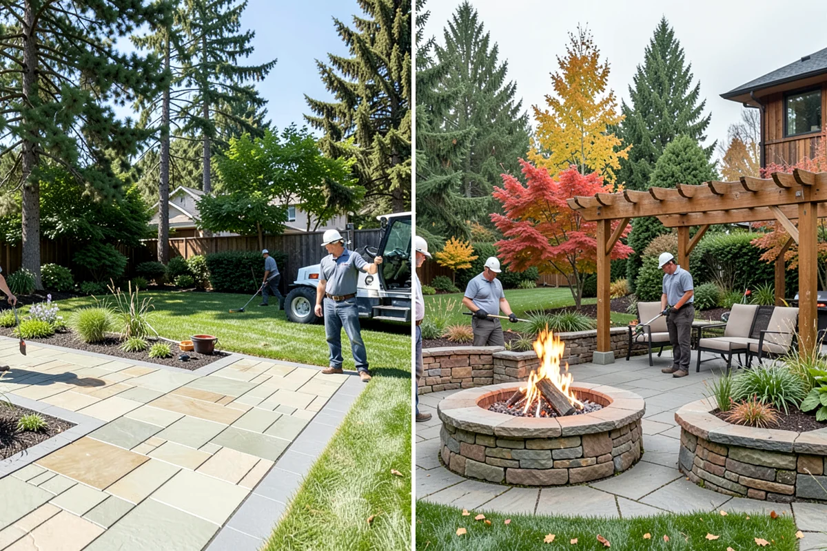 Bed Preparation in Everett, Snohomish County, WA - Clear old growth, debris, and weeds
