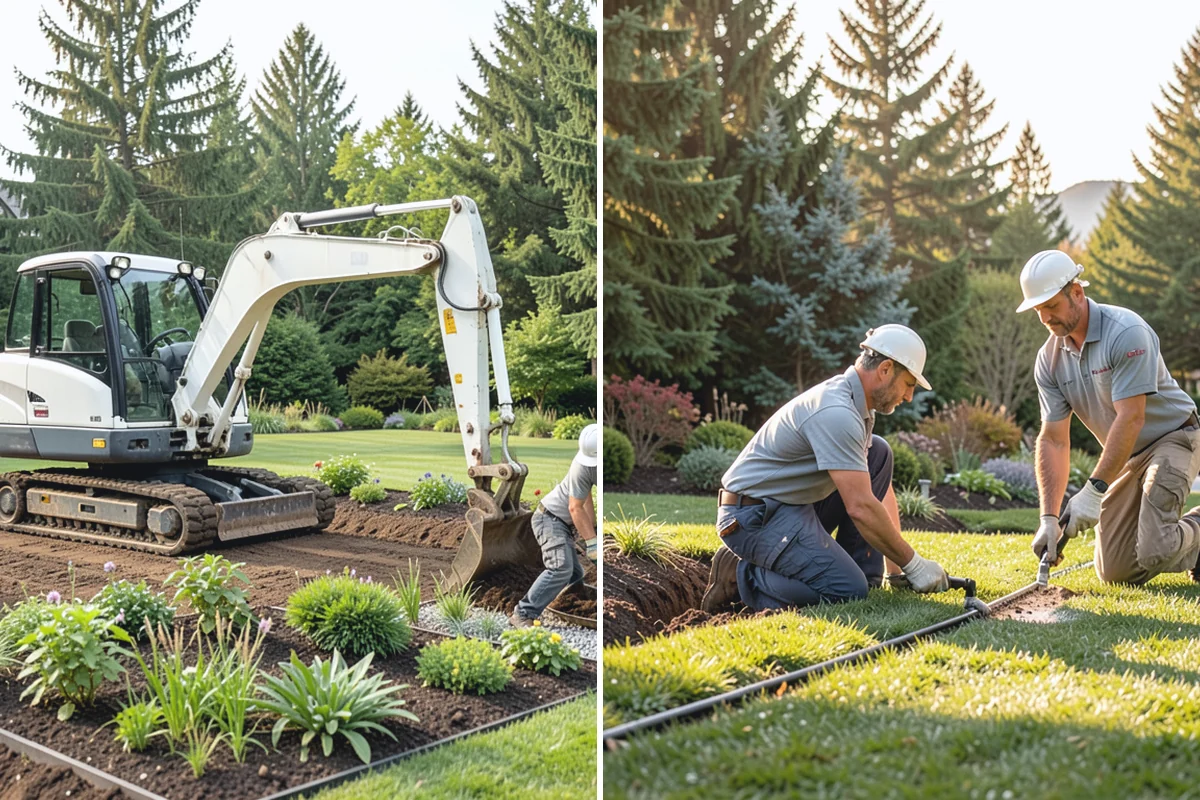 Bed Preparation in Gold Bar, Snohomish County, WA - Clear old growth, debris, and weeds