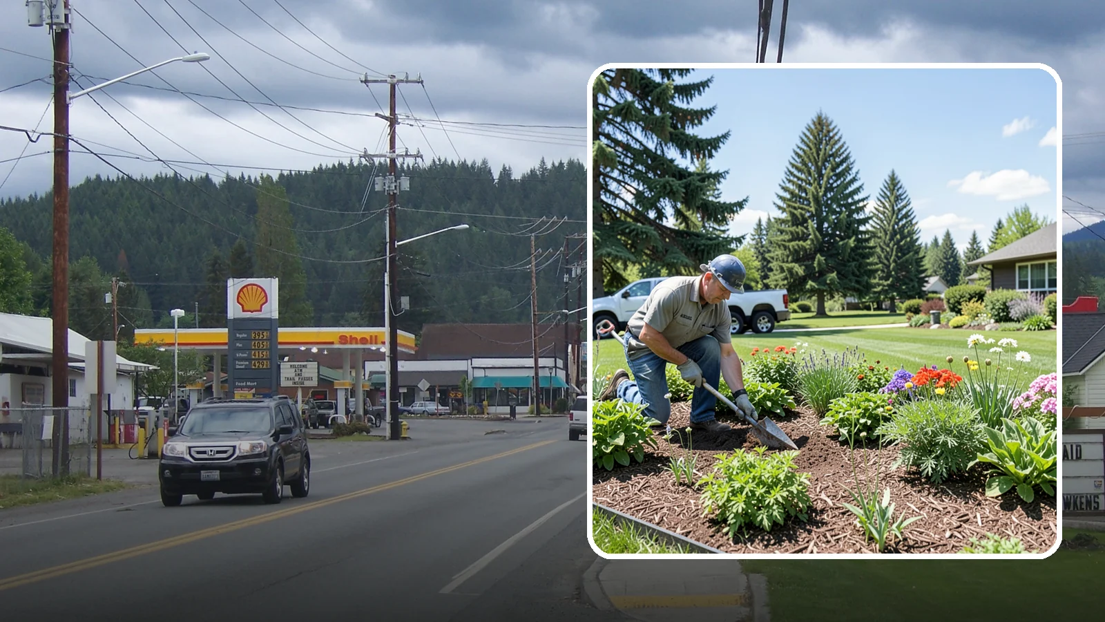 Bed Preparation in Granite Falls, Snohomish County, WA - Seasonal bed prep that clears, amends, and readies planting beds for a new round of planting.