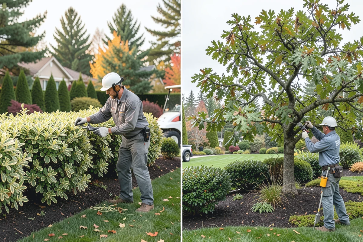 Bed Preparation in Granite Falls, Snohomish County, WA - Clear old growth, debris, and weeds