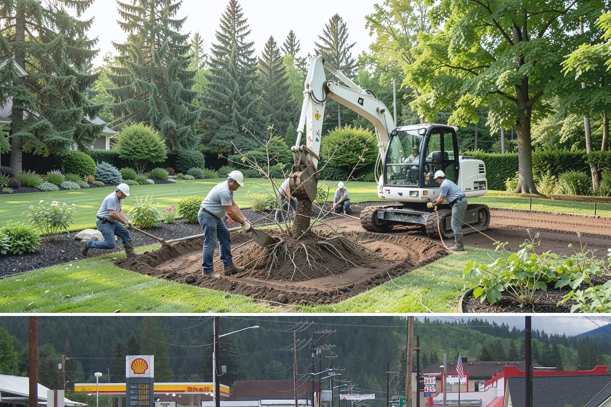 Bed Preparation in Granite Falls, Snohomish County, WA - Done in spring and fall ahead of planting.