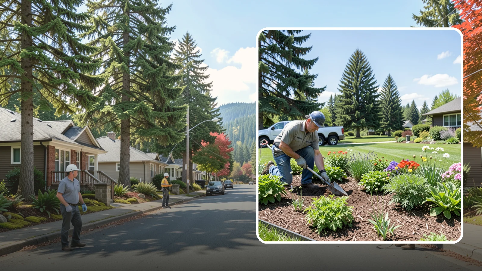 Bed Preparation in Hunts Point, King County, WA - Seasonal bed prep that clears, amends, and readies planting beds for a new round of planting.