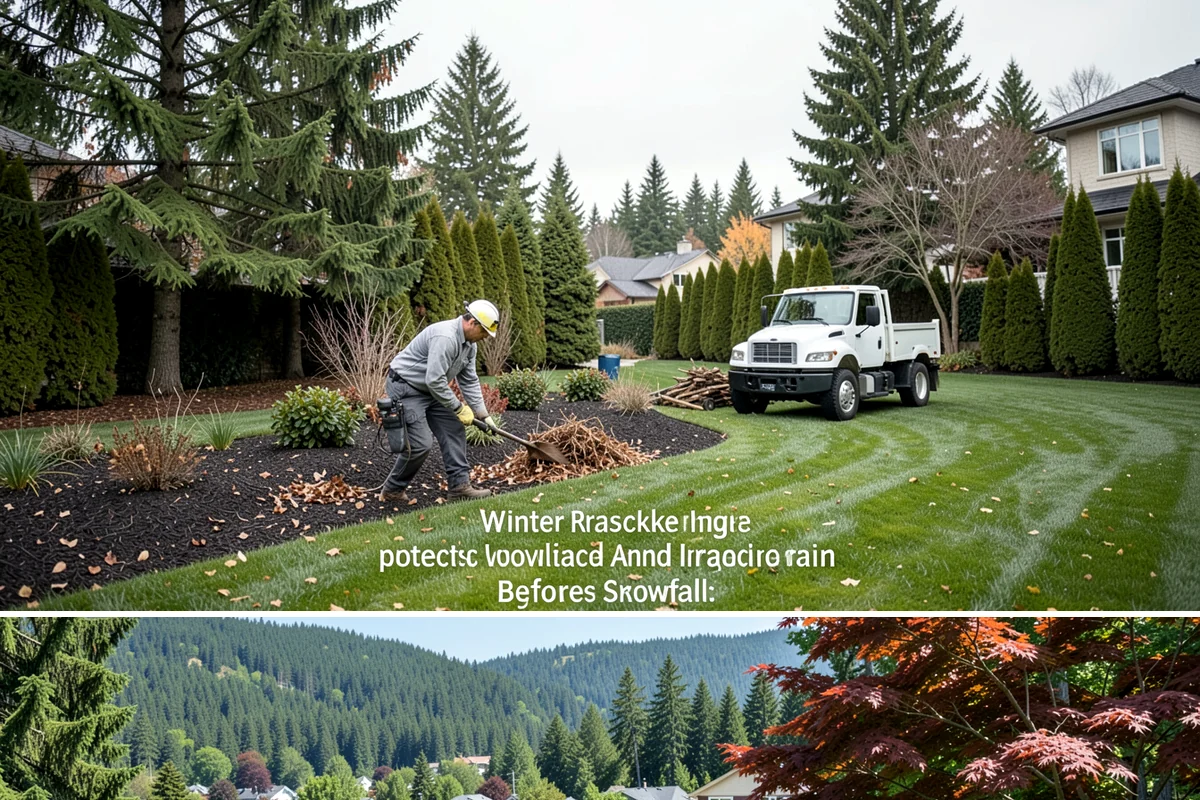 Bed Preparation in Index, Snohomish County, WA - Done in spring and fall ahead of planting.