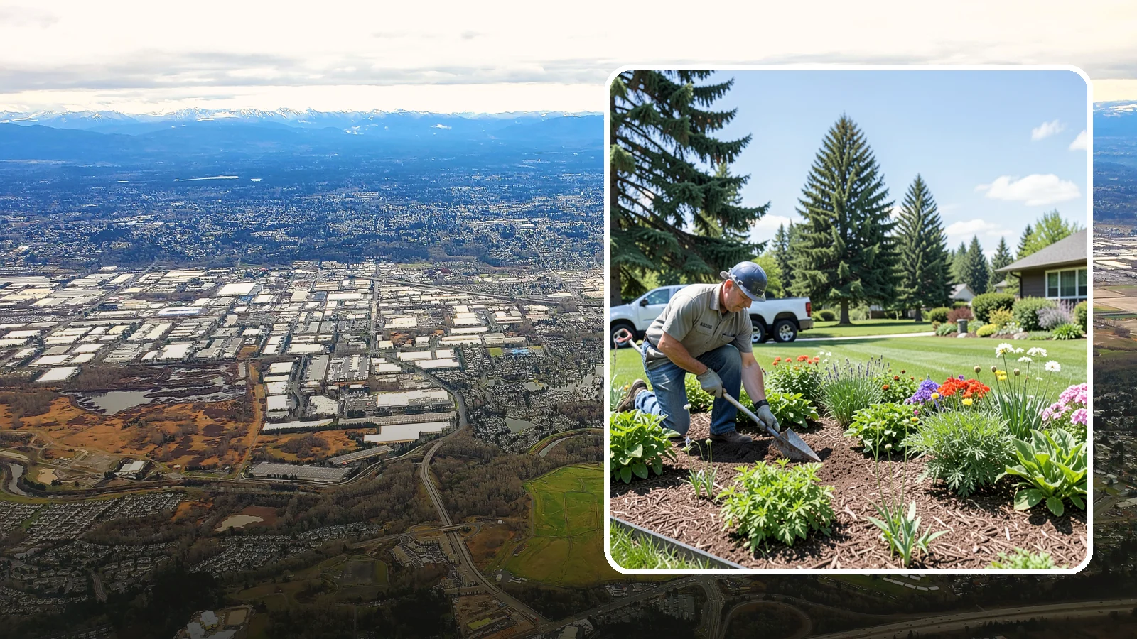 Bed Preparation in Kent, King County, WA - Seasonal bed prep that clears, amends, and readies planting beds for a new round of planting.