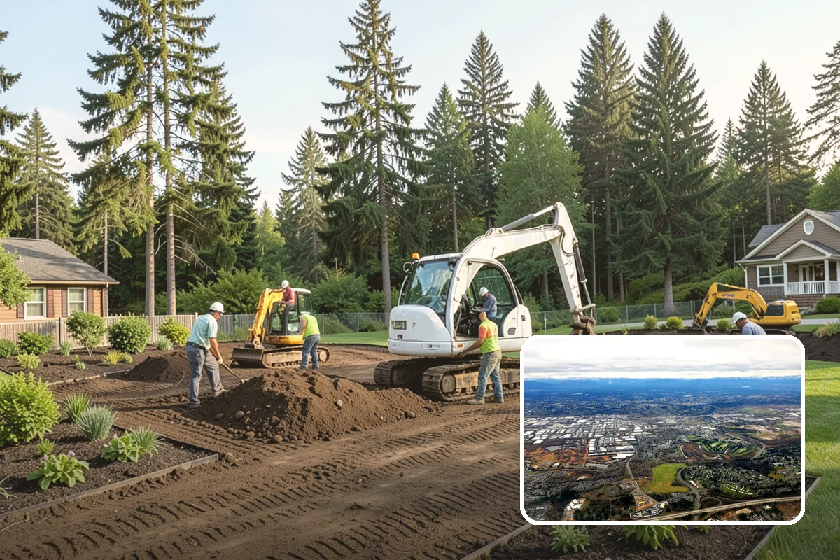 Bed Preparation in Kent, King County, WA - Beds ready to plant right away