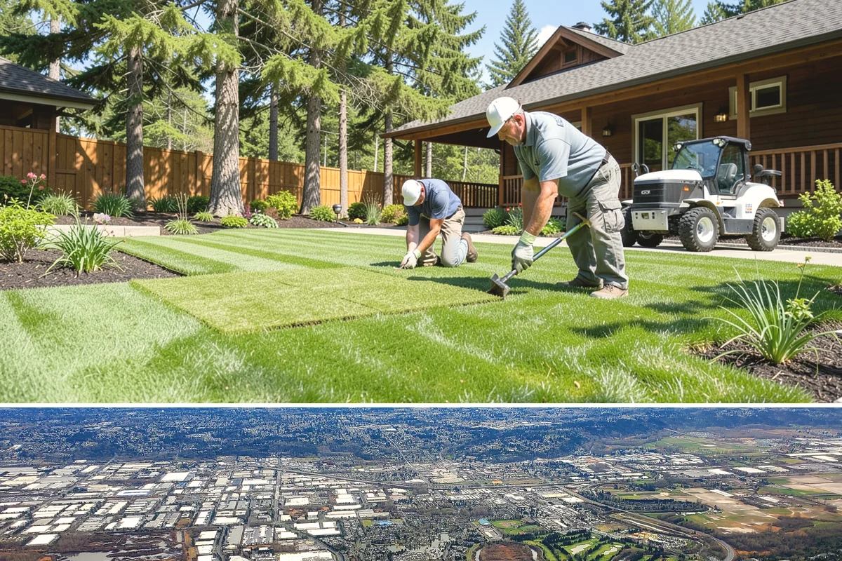 Bed Preparation in Kent, King County, WA - Done in spring and fall ahead of planting.