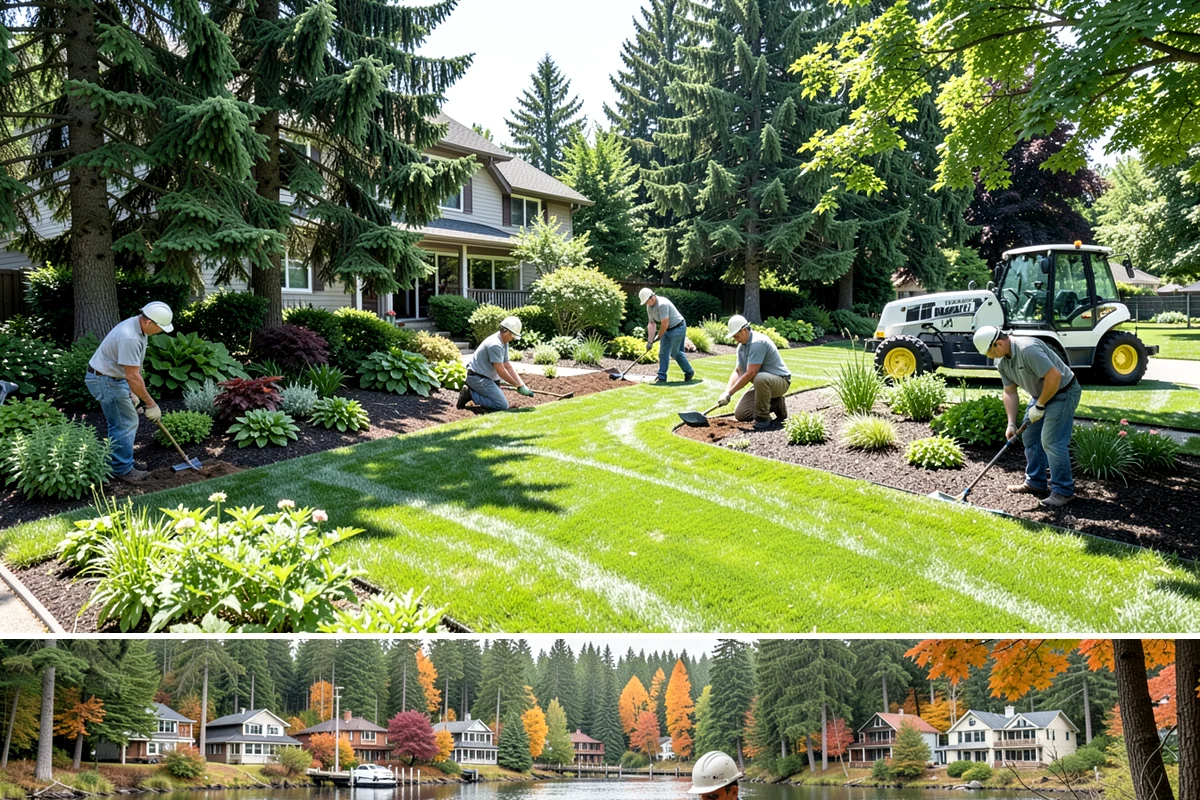 Bed Preparation in La Conner, Skagit County, WA - Done in spring and fall ahead of planting.