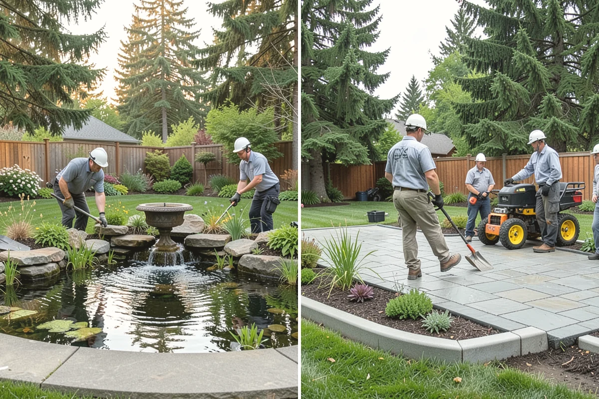 Bed Preparation in Lake Stevens, Snohomish County, WA - Clear old growth, debris, and weeds