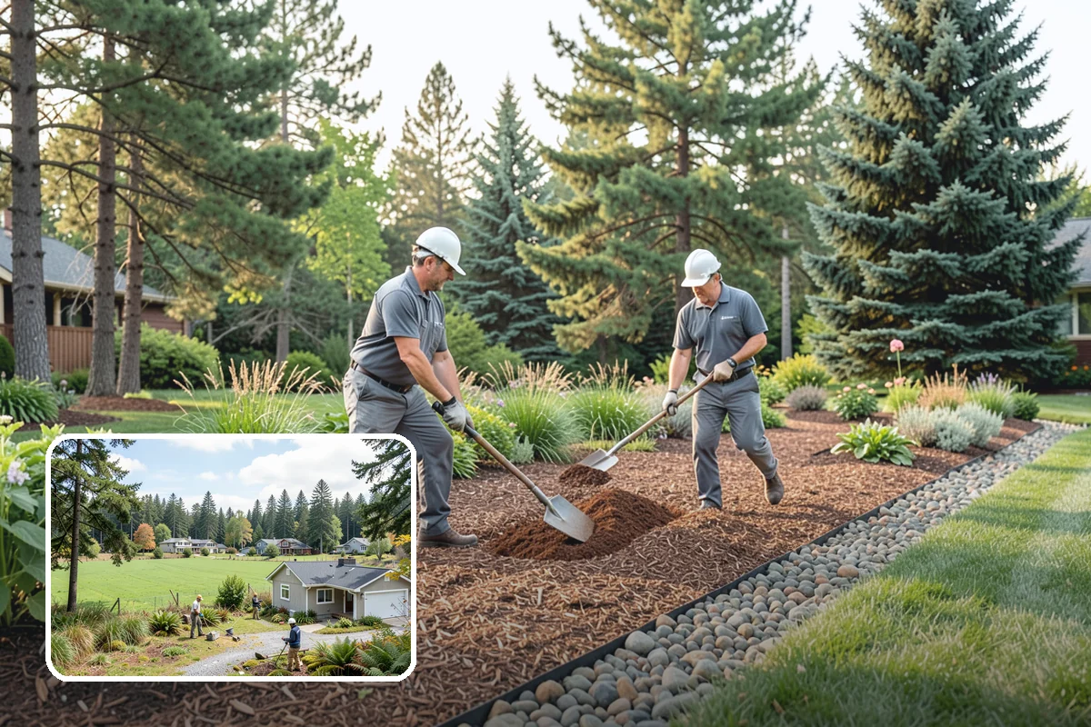 Bed Preparation in Lyman, Skagit County, WA - Beds ready to plant right away