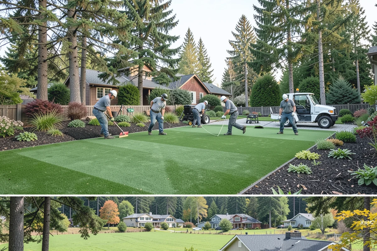 Bed Preparation in Lyman, Skagit County, WA - Done in spring and fall ahead of planting.