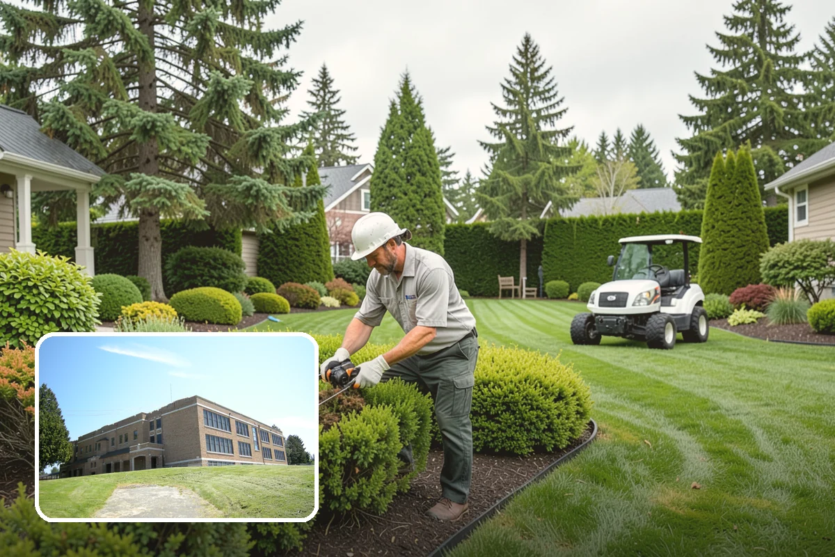 Bed Preparation in Maple Valley, King County, WA - Beds ready to plant right away