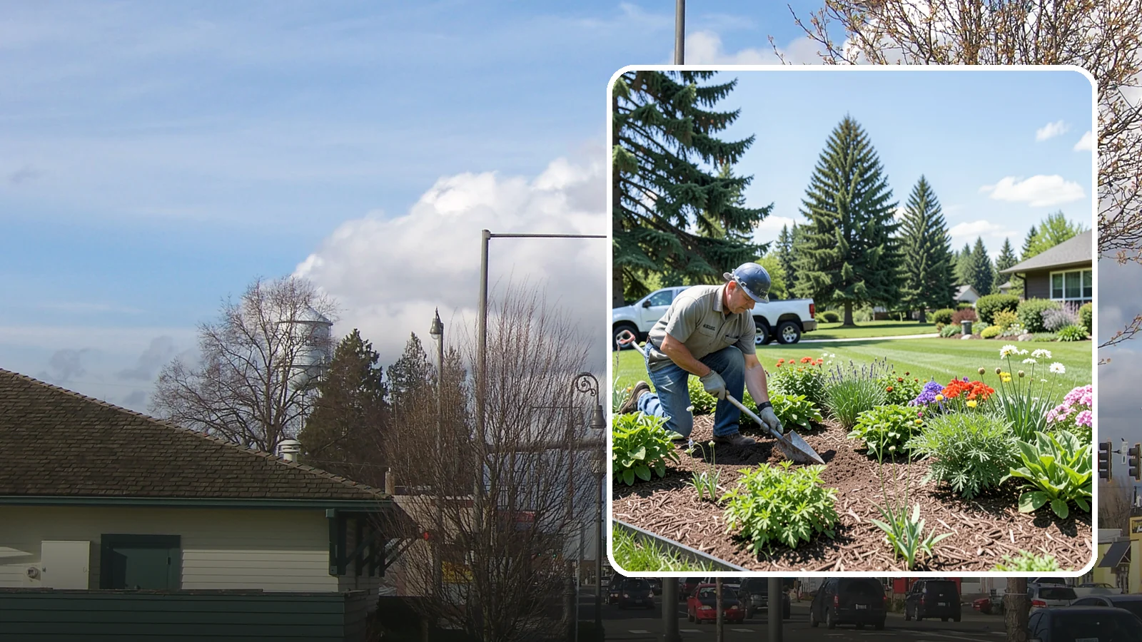 Bed Preparation in Marysville, Snohomish County, WA - Seasonal bed prep that clears, amends, and readies planting beds for a new round of planting.