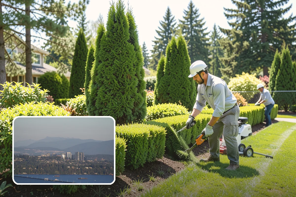 Bed Preparation in Medina, King County, WA - Beds ready to plant right away