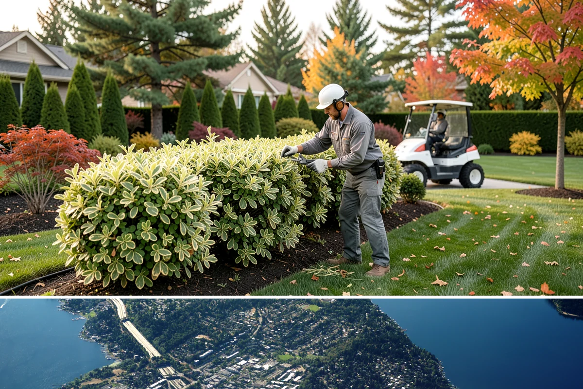 Bed Preparation in Mercer Island, King County, WA - Done in spring and fall ahead of planting.