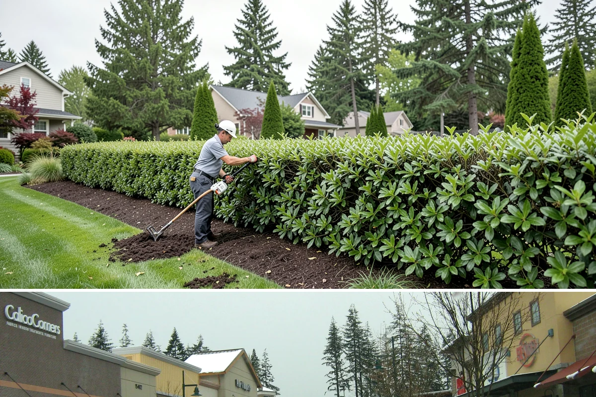 Bed Preparation in Mill Creek, Snohomish County, WA - Done in spring and fall ahead of planting.