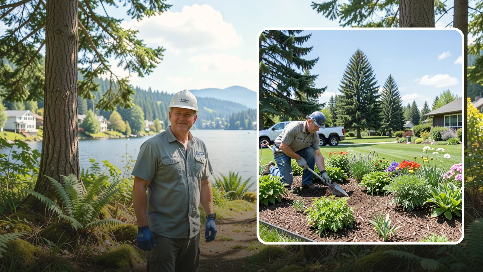 Bed Preparation in Milton, King County, WA - Seasonal bed prep that clears, amends, and readies planting beds for a new round of planting.