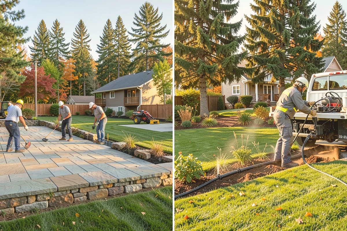 Bed Preparation in Milton, King County, WA - Clear old growth, debris, and weeds