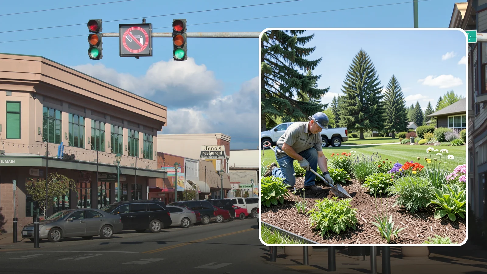 Bed Preparation in Monroe, Snohomish County, WA - Seasonal bed prep that clears, amends, and readies planting beds for a new round of planting.