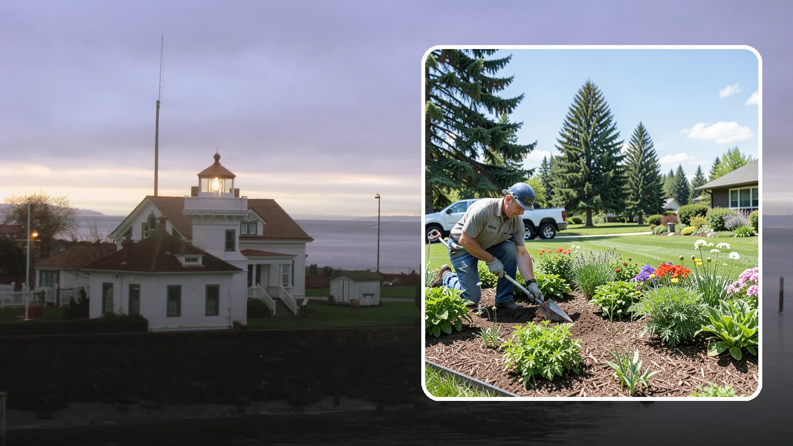 Bed Preparation in Mukilteo, Snohomish County, WA - Seasonal bed prep that clears, amends, and readies planting beds for a new round of planting.