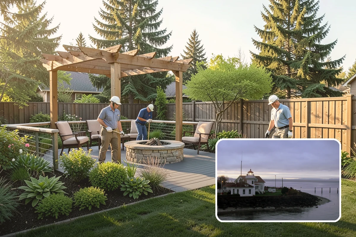 Bed Preparation in Mukilteo, Snohomish County, WA - Beds ready to plant right away
