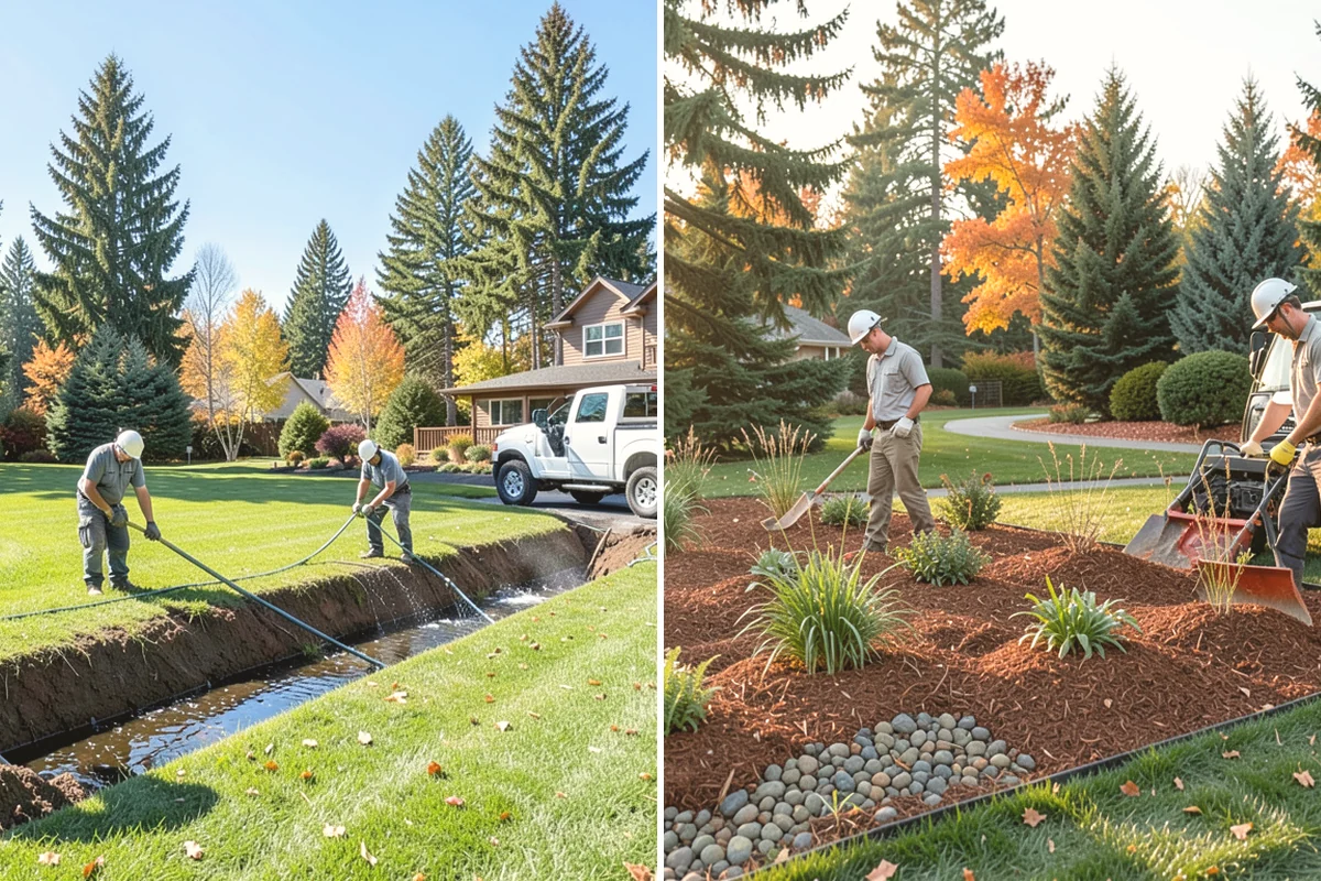 Bed Preparation in Mukilteo, Snohomish County, WA - Clear old growth, debris, and weeds