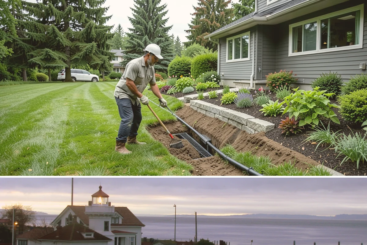 Bed Preparation in Mukilteo, Snohomish County, WA - Done in spring and fall ahead of planting.