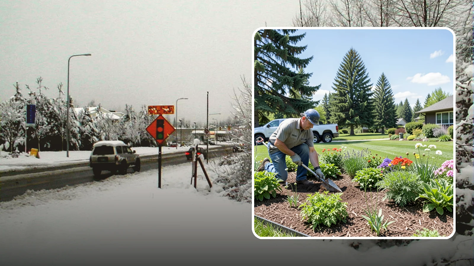 Bed Preparation in Newcastle, King County, WA - Seasonal bed prep that clears, amends, and readies planting beds for a new round of planting.