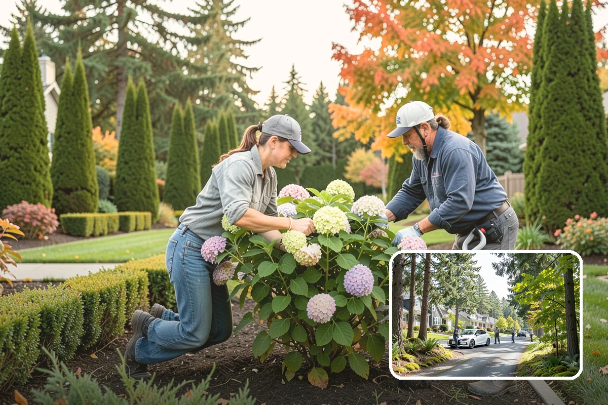 Bed Preparation in Normandy Park, King County, WA - Beds ready to plant right away