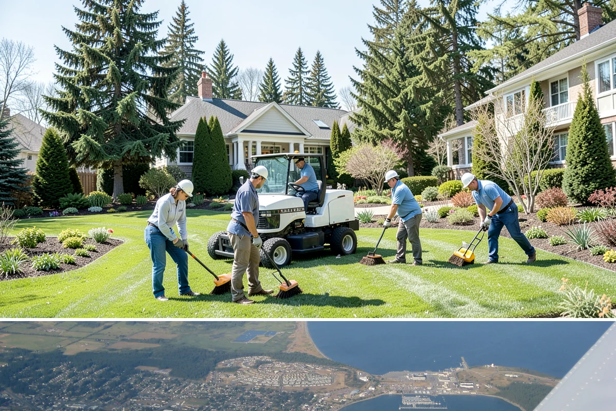 Bed Preparation in Oak Harbor, Island County, WA - Done in spring and fall ahead of planting.