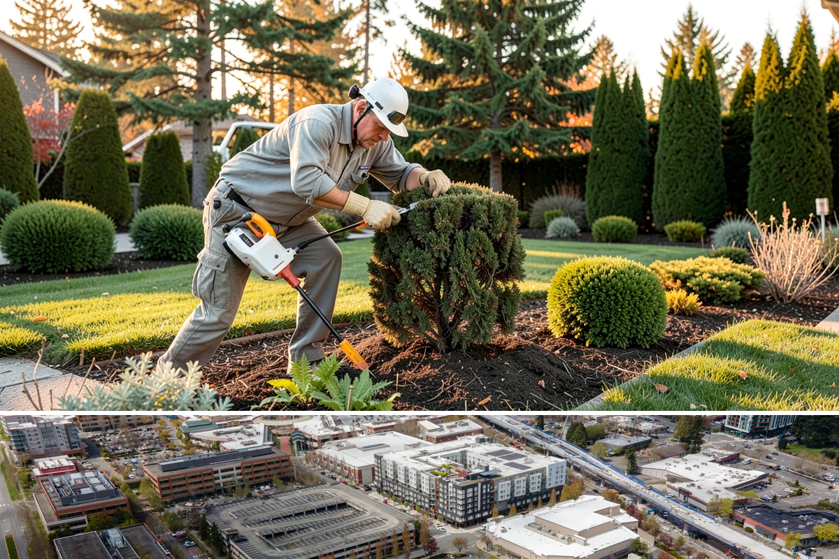 Bed Preparation in Redmond, King County, WA - Done in spring and fall ahead of planting.