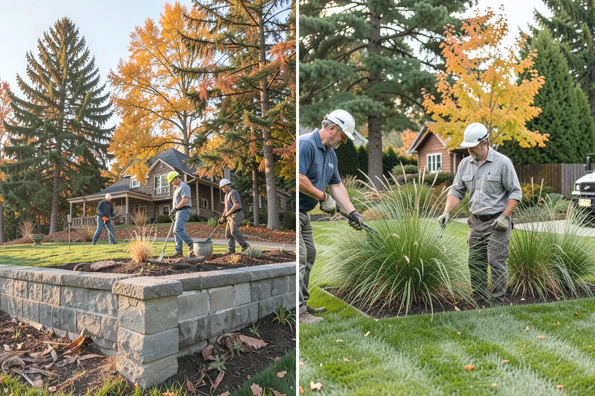 Bed Preparation in Renton, King County, WA - Clear old growth, debris, and weeds
