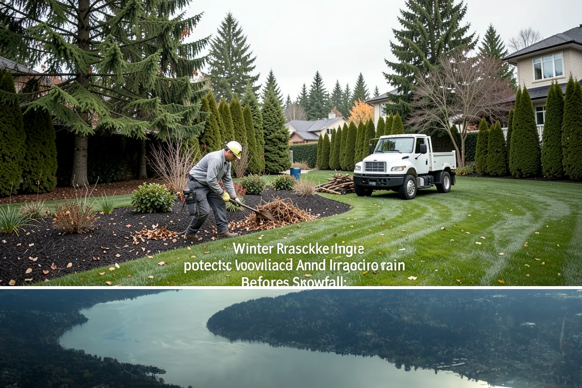 Bed Preparation in Sammamish, King County, WA - Done in spring and fall ahead of planting.