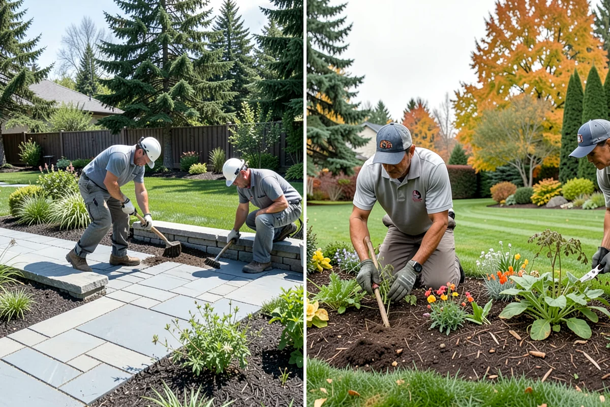 Bed Preparation in SeaTac, King County, WA - Clear old growth, debris, and weeds