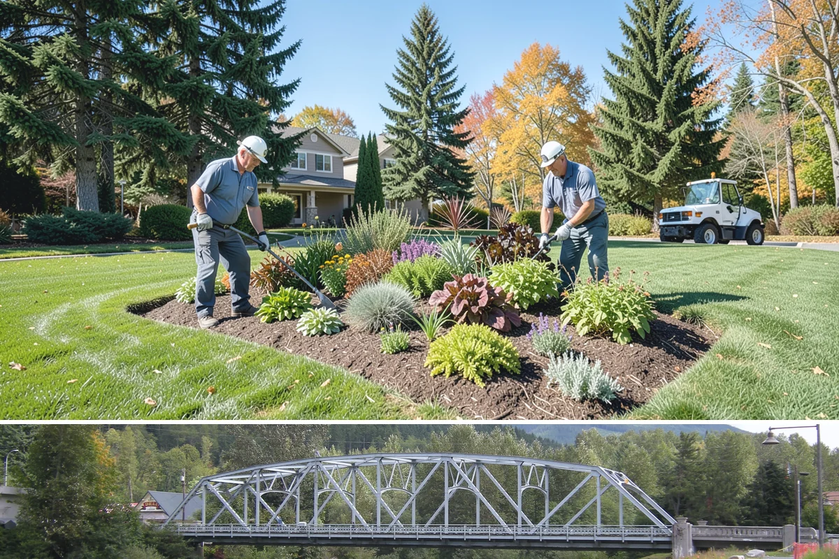 Bed Preparation in Skykomish, King County, WA - Done in spring and fall ahead of planting.