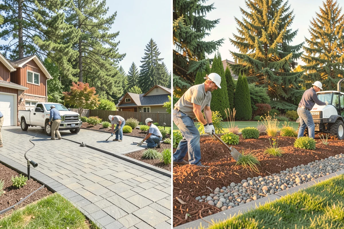Bed Preparation in Snohomish, Snohomish County, WA - Clear old growth, debris, and weeds