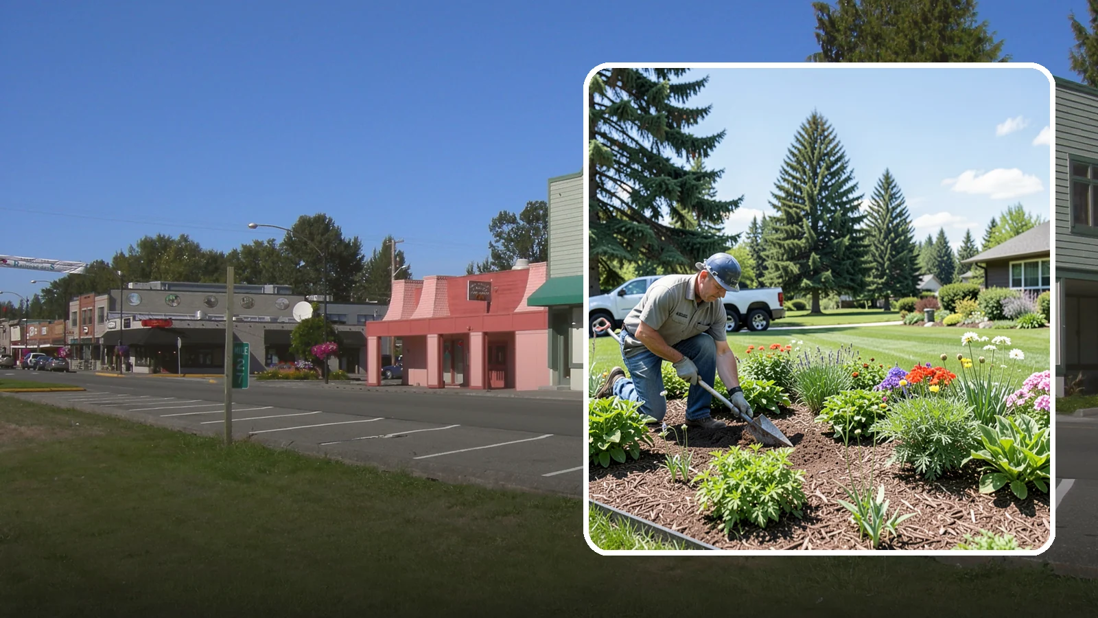 Bed Preparation in Snoqualmie, King County, WA - Seasonal bed prep that clears, amends, and readies planting beds for a new round of planting.