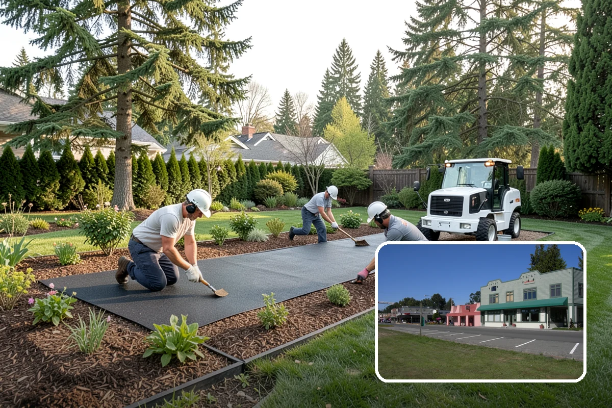 Bed Preparation in Snoqualmie, King County, WA - Beds ready to plant right away