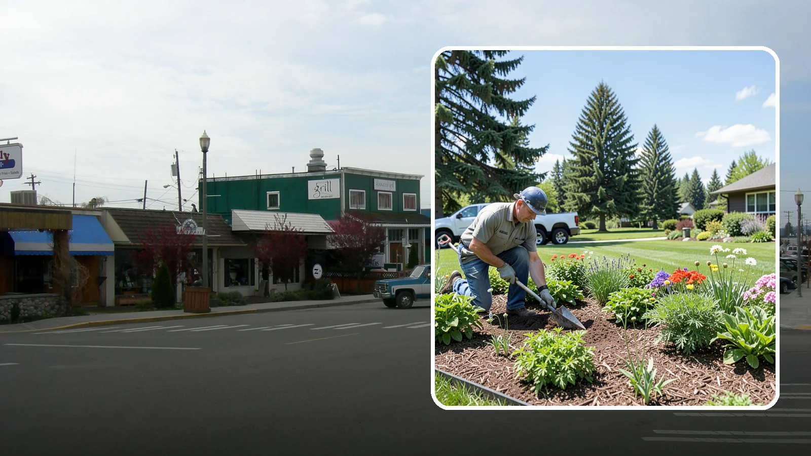 Bed Preparation in Stanwood, Snohomish County, WA - Seasonal bed prep that clears, amends, and readies planting beds for a new round of planting.