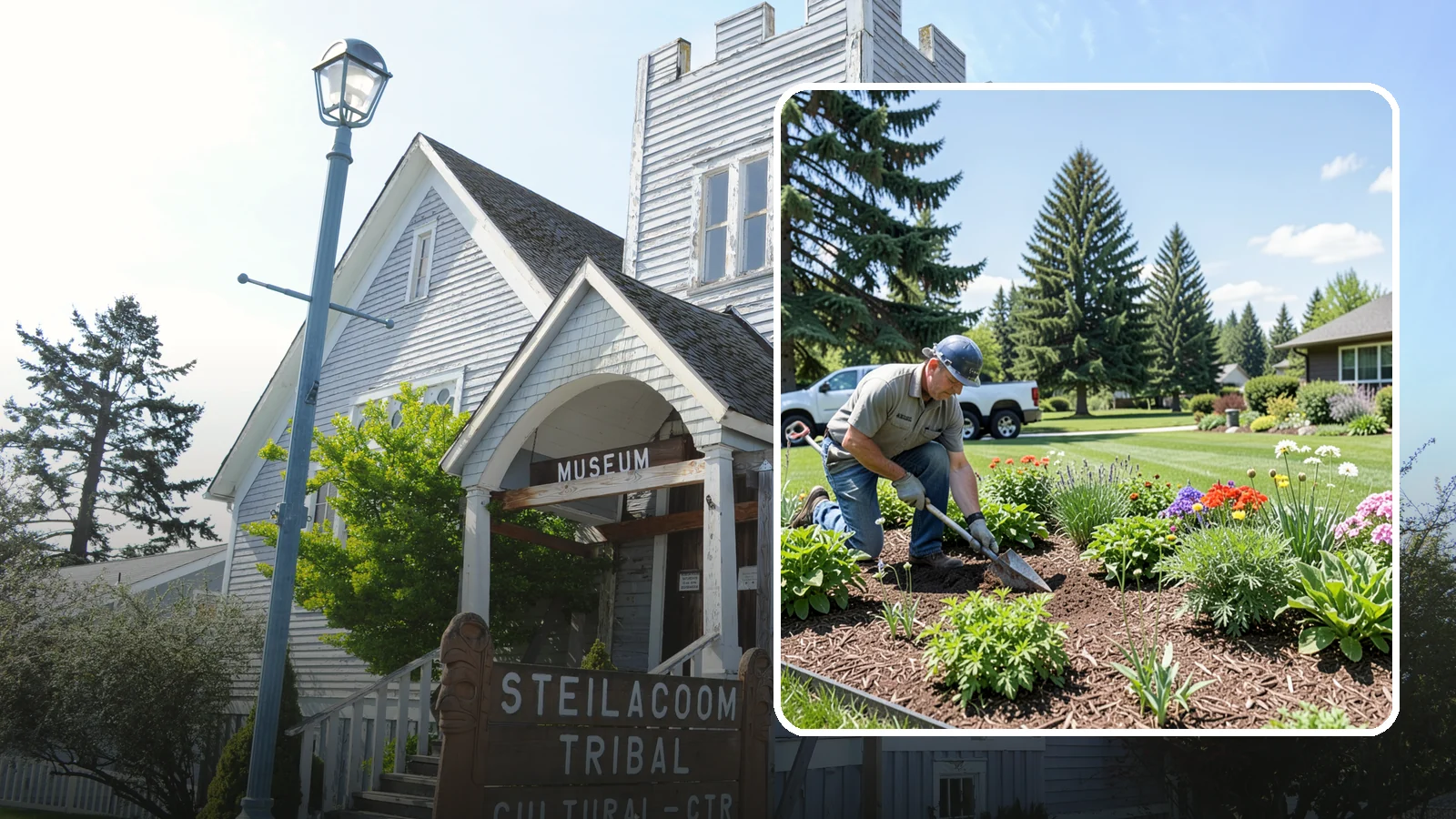 Bed Preparation in Steilacoom, Pierce County, WA - Seasonal bed prep that clears, amends, and readies planting beds for a new round of planting.