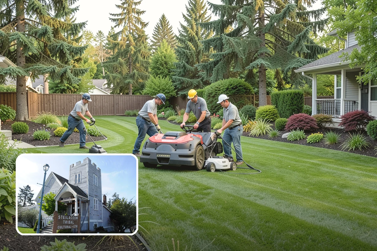 Bed Preparation in Steilacoom, Pierce County, WA - Beds ready to plant right away