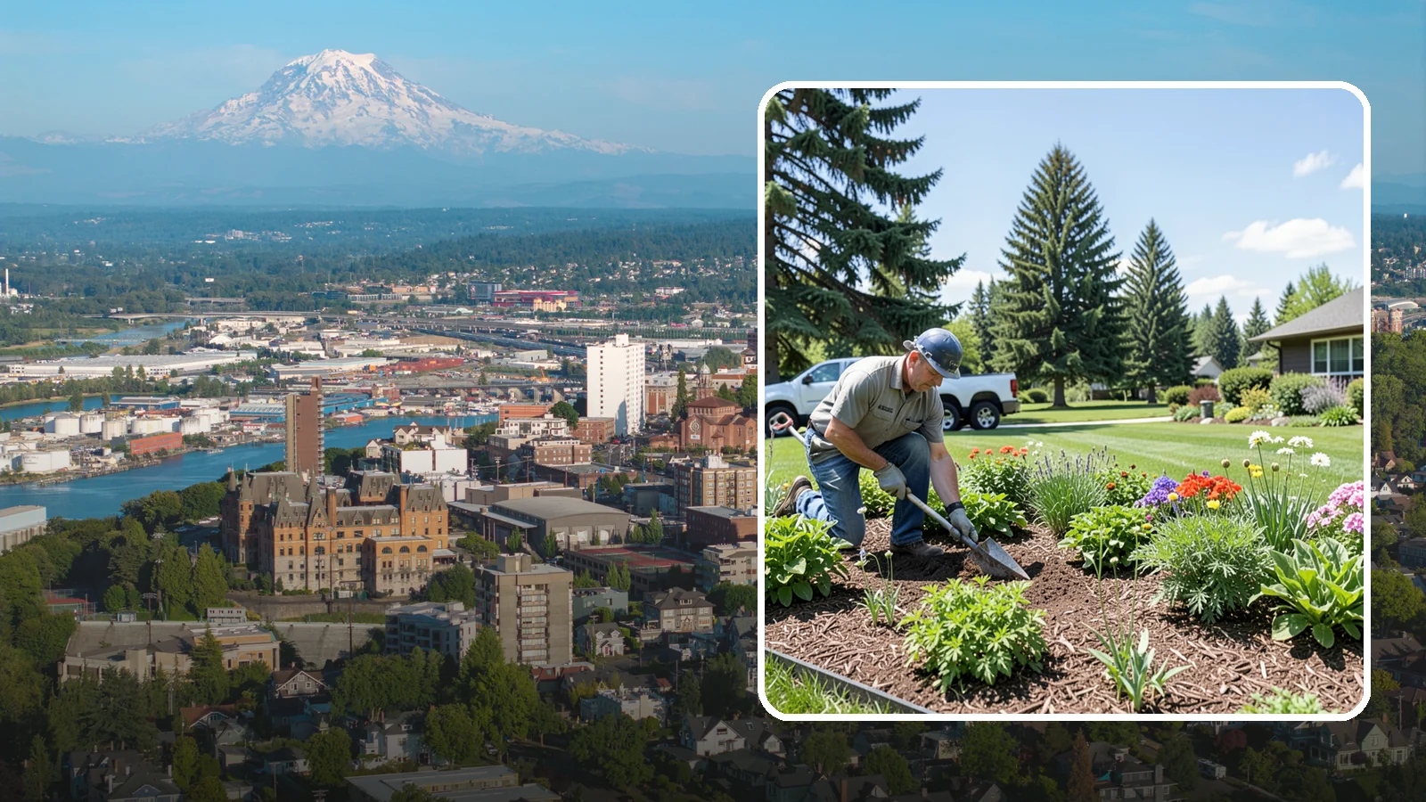 Bed Preparation in Tacoma, Pierce County, WA - Seasonal bed prep that clears, amends, and readies planting beds for a new round of planting.