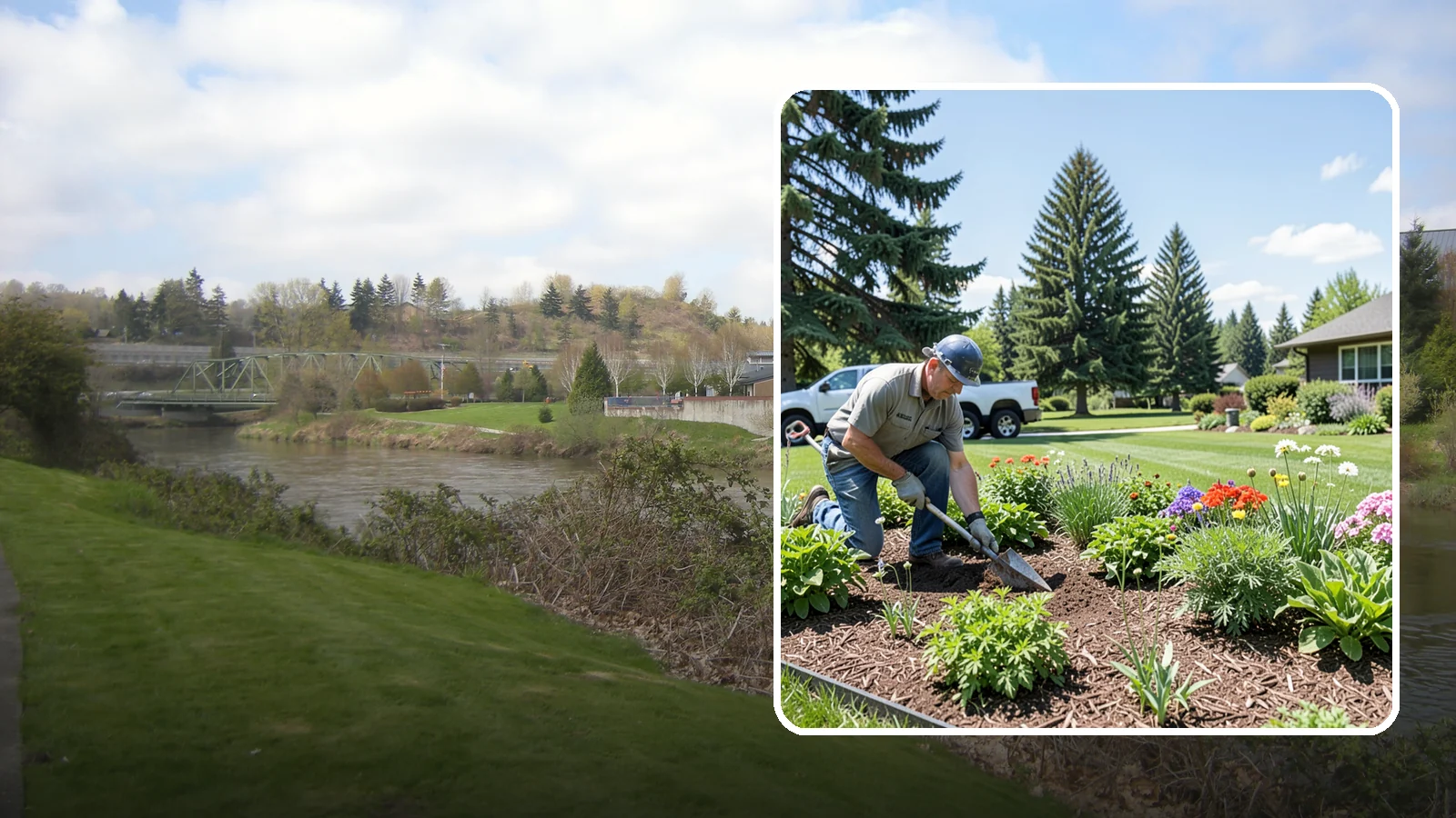 Bed Preparation in Tukwila, King County, WA - Seasonal bed prep that clears, amends, and readies planting beds for a new round of planting.