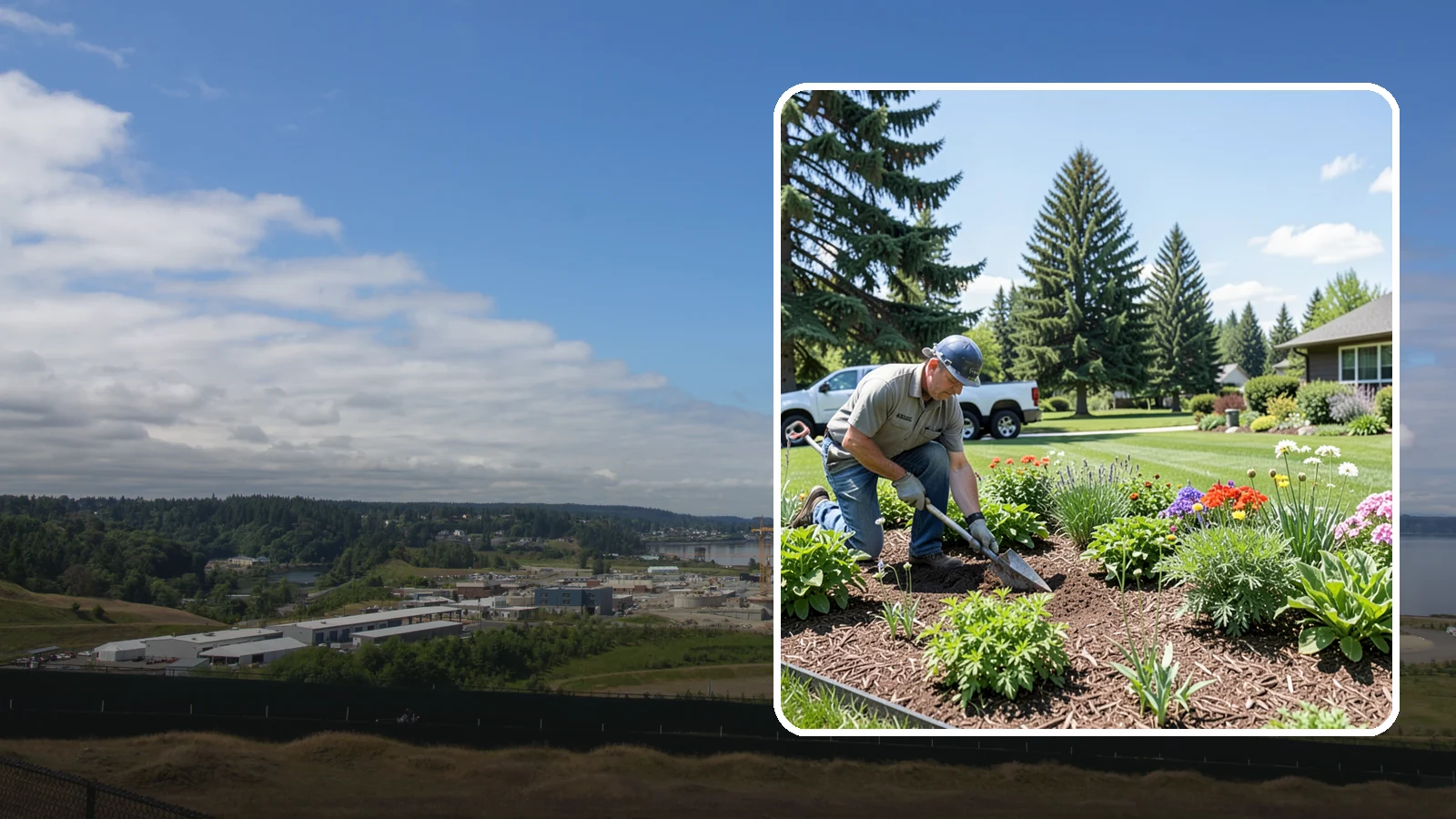Bed Preparation in University Place, Pierce County, WA - Seasonal bed prep that clears, amends, and readies planting beds for a new round of planting.