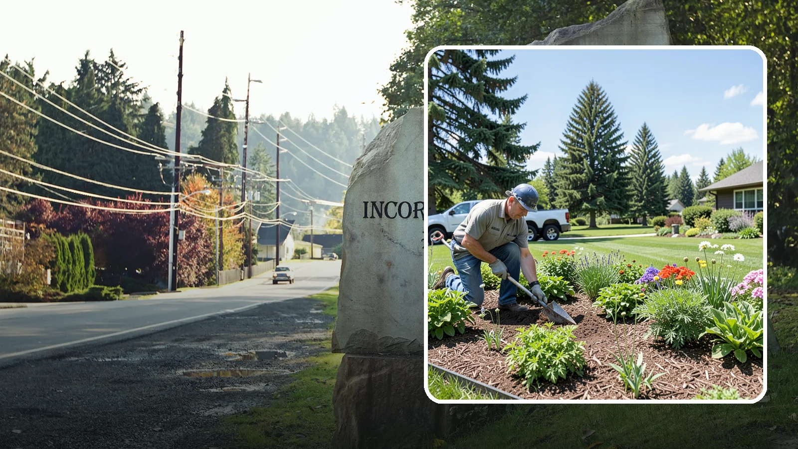 Bed Preparation in Wilkeson, Pierce County, WA - Seasonal bed prep that clears, amends, and readies planting beds for a new round of planting.