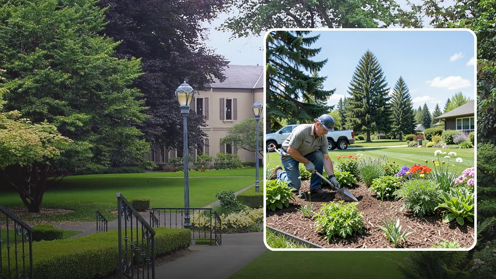 Bed Preparation in Woodinville, King County, WA - Seasonal bed prep that clears, amends, and readies planting beds for a new round of planting.