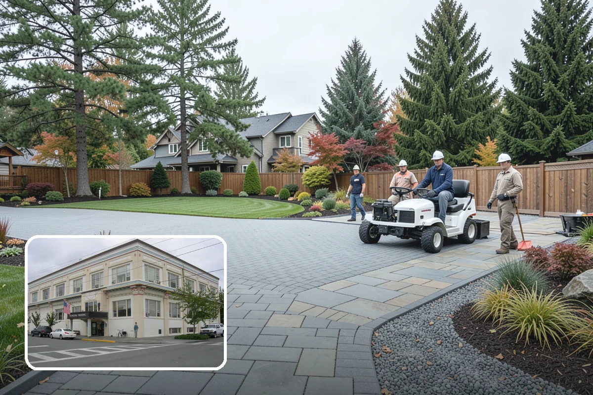 Bed Reshaping in Anacortes, Skagit County, WA - Replaces uneven, encroached edges with clean flowing lines