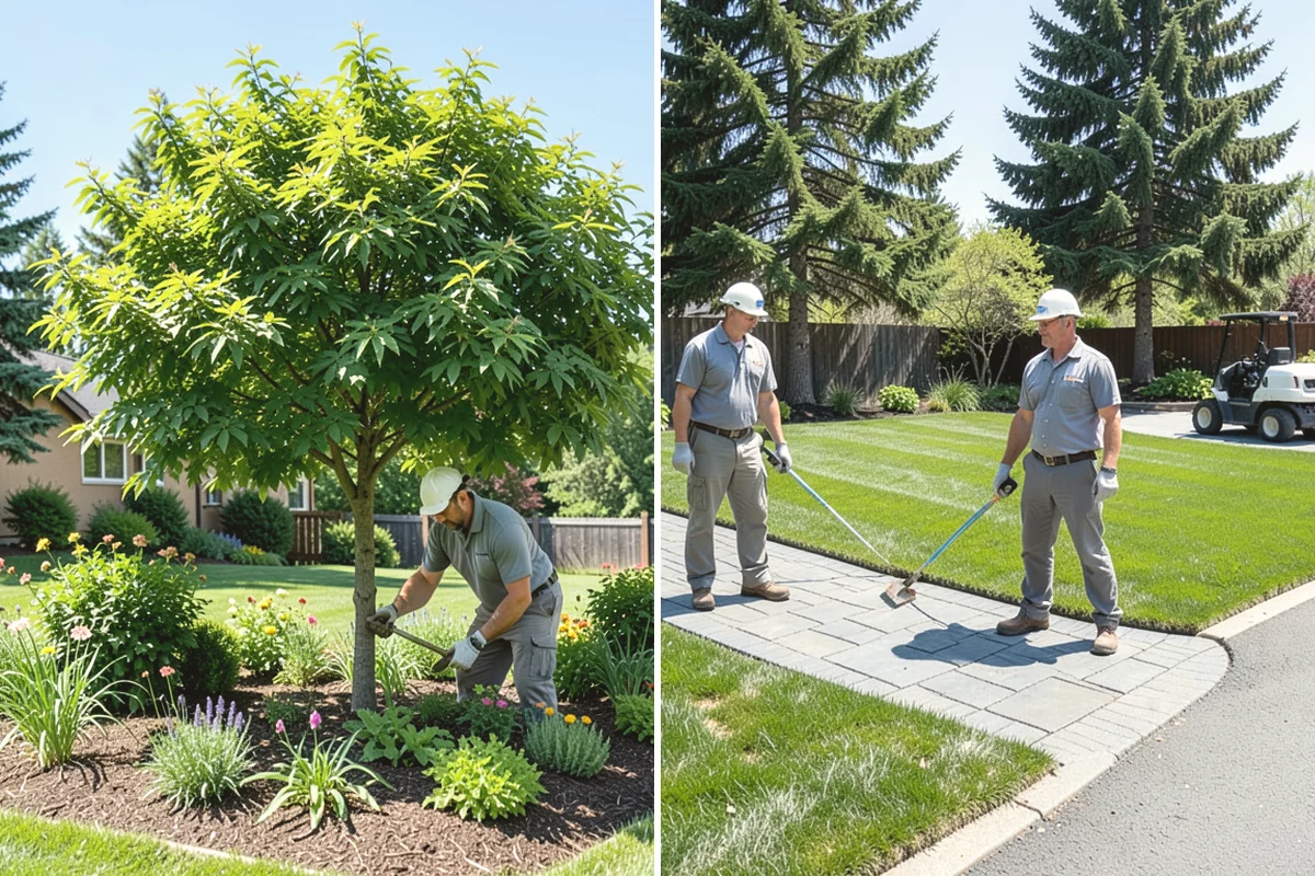Bed Reshaping in Anacortes, Skagit County, WA - Evaluate current bed lines and discuss the desired shape