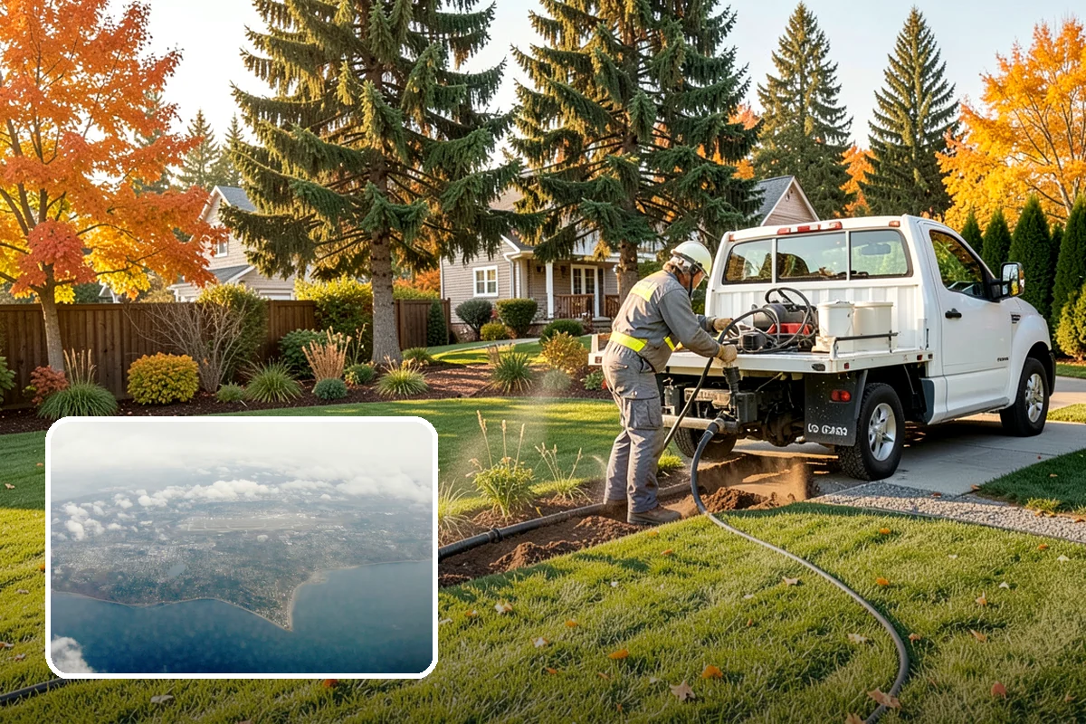 Bed Reshaping in Burien, King County, WA - Replaces uneven, encroached edges with clean flowing lines
