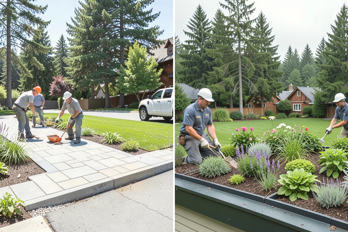 Bed Reshaping in Burien, King County, WA - Evaluate current bed lines and discuss the desired shape